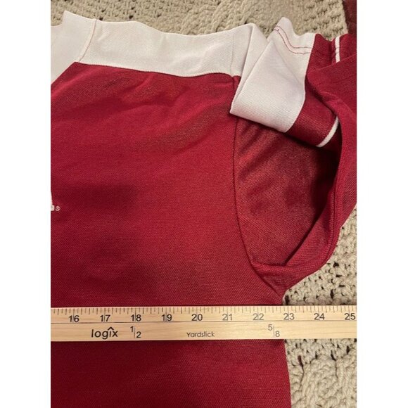 Nike Team Oklahoma Sooners Red & White V-Neck Jersey Medium - Picture 9 of 16